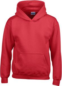 Gildan GI18500B - Heavy Blend Jeugd Hoodie Sweatshirt Rood