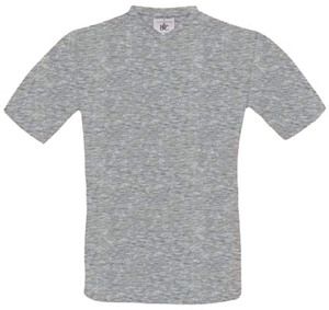 B&C CG153 - Exact V-Hals T-Shirt Sportgrijs