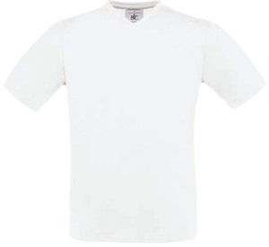 B&C CG153 - Exact V-Hals T-Shirt Wit