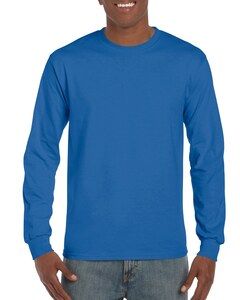 Gildan GI2400 - Ultra Katoen T-shirt Lange Mouw voor volwassenen Koningsblauw