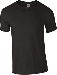 Gildan GI6400 - Softstyle Heren T-Shirt Zwart