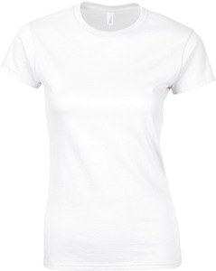 Gildan GI6400L - Softstyle T-Shirt Wit