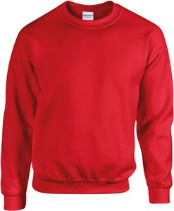 Gildan GI18000 - Sweatshirt van zware kwaliteit voor volwassenen Met Ronde Hals Rood