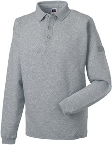 Russell RU012M - Heavy Duty Kraag Sweatshirt Licht Oxford