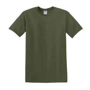 Gildan GD005 - Zwaar katoenen t-shirt voor volwassenen Militair groen