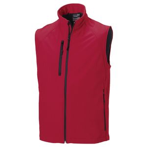 Russell J141M - Softshell gilet Klassiek Rood