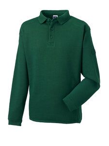 Russell J012M - Zwaar kraag sweatshirt Fles groen