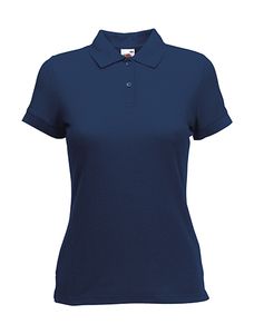 Fruit of the Loom 63-212-0 - Dames Sport Polo Marine