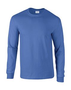 Gildan 2400 - Ultra T-Shirt met Lange Mouwen Koningsblauw