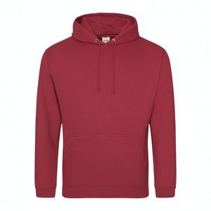 AWDIS JUST HOODS JH001 - College Hoodie Unisex Baksteen Rood