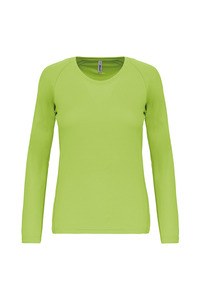 ProAct PA444 - DAMES SPORTSHIRT LANGE MOUWEN Kalk