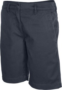 Kariban K768 - DAMES CHINO BERMUDA Donker marine