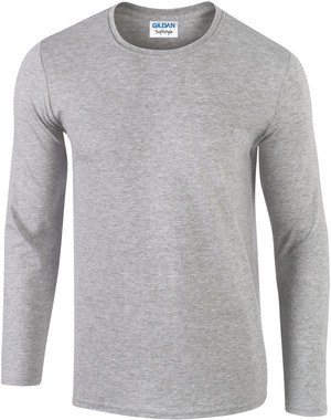 Gildan GI64400 - Softstyle T-Shirt Volwassenen Met Lange Mouw