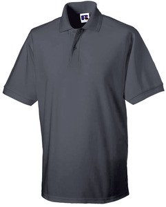 Russell RU599M - Duurzaam Poly/Cotton Polo-Shirt Konvooi Grijs