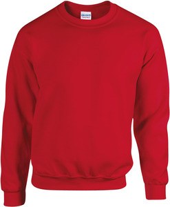 Gildan GI18000 - Sweatshirt van zware kwaliteit voor volwassenen Met Ronde Hals Kersenrood