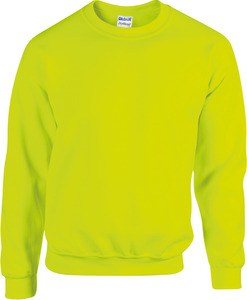 Gildan GI18000 - Heavy Blend Adult Sweatshirt Met Ronde Hals Veiligheid Geel