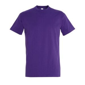 SOL'S 11500 - Imperial Heren T Shirt Met Ronde Hals Violet foncé