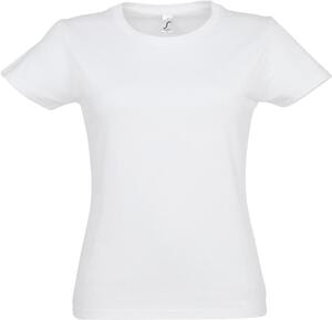 SOL'S 11502 - Keizerlijke VROUW Dames T Shirt Ronde Hals Wit