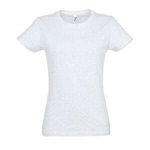 SOL'S 11502 - Keizerlijke VROUW Dames T Shirt Ronde Hals Klein wit