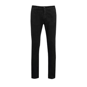 SOL'S 01424 - JULES MEN - LENGTH 33 Heren Broek Zwart