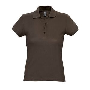 SOL'S 11338 - PASSION Dames Polo Chocolade