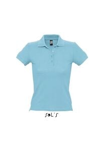 SOL'S 11310 - PEOPLE Dames Polo Atol Blauw