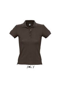 SOL'S 11310 - PEOPLE Dames Polo Chocolade