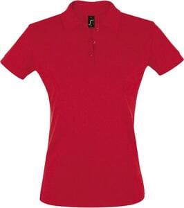 SOL'S 11347 - PERFECT WOMEN Vrouwen Polo Rood