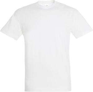 SOL'S 11380 - REGENT T Shirt Unisexe Met Ronde Hals Wit