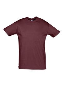 SOL'S 11380 - REGENT T Shirt Unisexe Met Ronde Hals Bordeaux