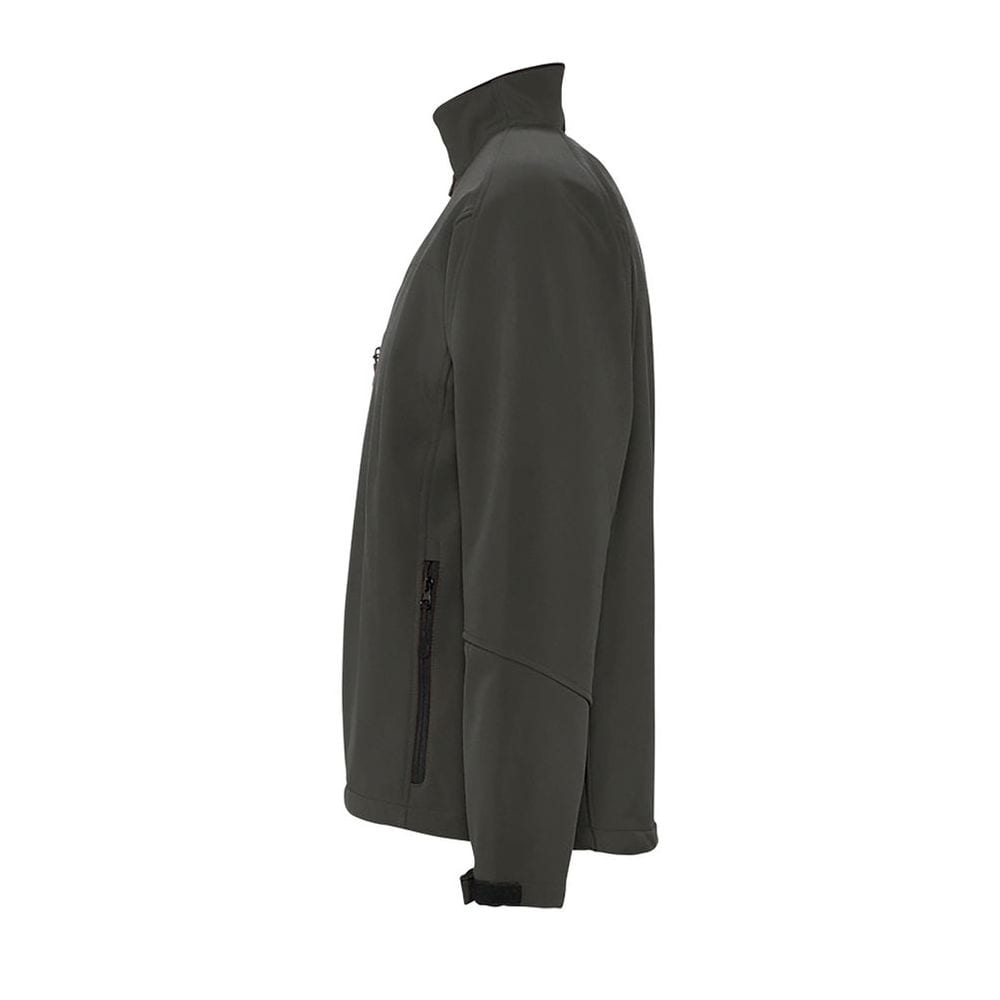 SOL'S 46600 - RELAX Heren Jas Met Ritssluiting Softshell