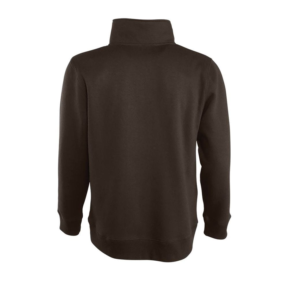 SOL'S 47300 - SCOTT Sweat Shirt Rechtopstaande Kraag (1/4 Rits)