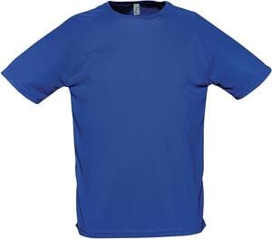 SOL'S 11939 - SPORTY Heren Tee Shirt Met Raglan Mouwen Koningsblauw
