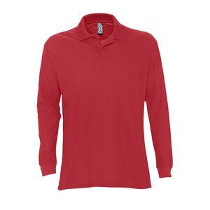 SOLS 11328 - STAR Heren Polo Lange Mouwen