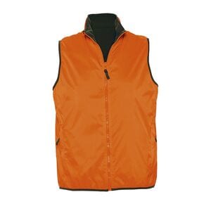 SOL'S 44001 - WINNER Unisex Omkeerbare Contrast Gekleurde Bodywarmer Oranje