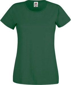 Fruit of the Loom SC61420 - Lady-Fit origineel dames t-shirt Fles groen