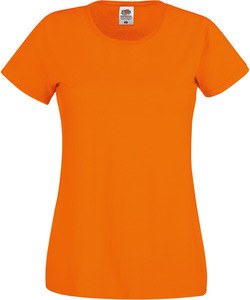 Fruit of the Loom SC61420 - Lady-Fit origineel dames t-shirt Oranje