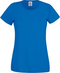 Fruit of the Loom SC61420 - Lady-Fit origineel dames t-shirt Koningsblauw