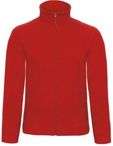 B&C CGFUI50 - ID.501 Fleece jacket Rood