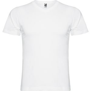 Roly CA6503 - SAMOYEDO T-shirt met korte mouwen Wit