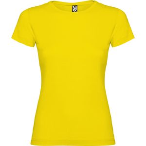 Roly CA6627 - JAMAICA Getailleerde T-shirt met korte mouwen Geel