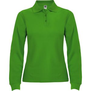 Roly PO6636 - ESTRELLA WOMAN L/S Poloshirt met lange mouwen met kraag en ondermouw in ribtricot