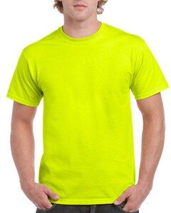 Gildan GN200 - Ultra Cotton™ T-shirt voor volwassenen Fluogeel