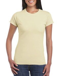 Gildan GN641 - Softstyle™ Ringspun Dames T-shirt Zand
