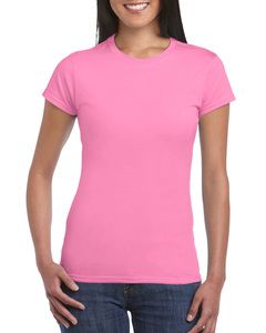 Gildan GN641 - Softstyle™ Ringspun Dames T-shirt Azalea