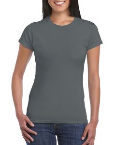 Gildan GN641 - Softstyle™ Ringspun Dames T-shirt Houtskool