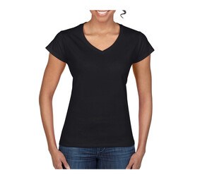 Gildan GN647 - Softstyle Dames V-Hals T-shirt