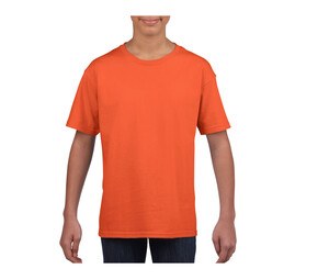 Gildan GN649 - Softstyle Jeugd T-shirt Oranje