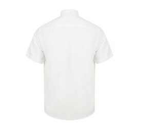 Henbury HY595 - Wicking antibacterieel shirt met korte mouwen Wit