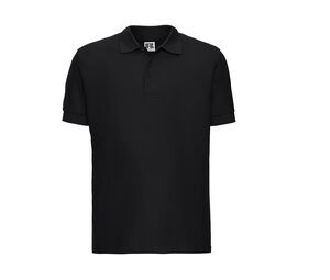 Russell JZ577 - Ultimate Cotton Polo-Shirt Zwart